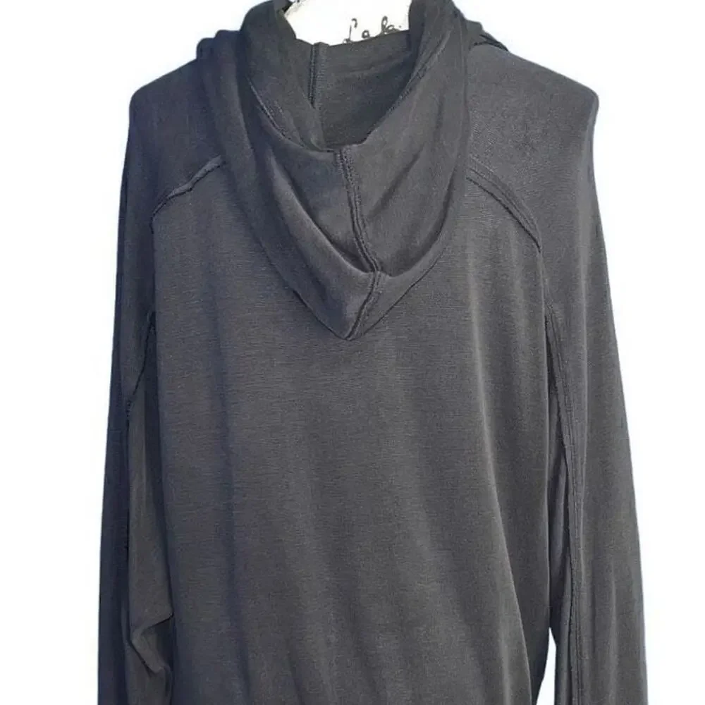 Free People‎ Movement Ready Go dark gray sweatshirt small